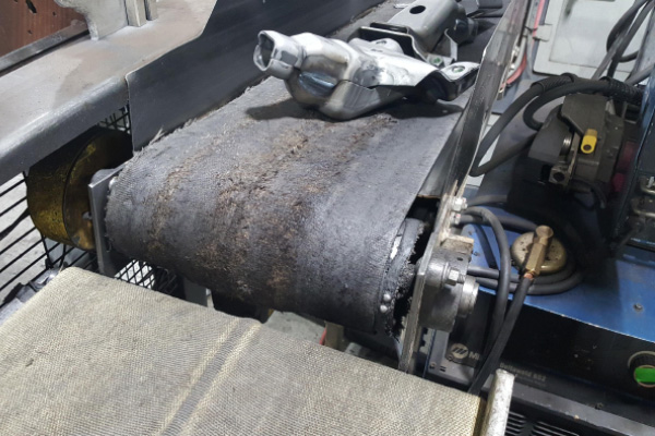 Cinta Transportadora de Kevlar de Alta Temperatura para Mover Piezas Soldadas