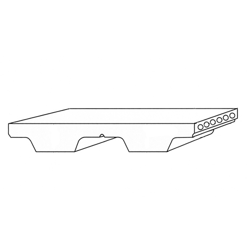 Dibujo de Correas de Distribución de Paso Imperial