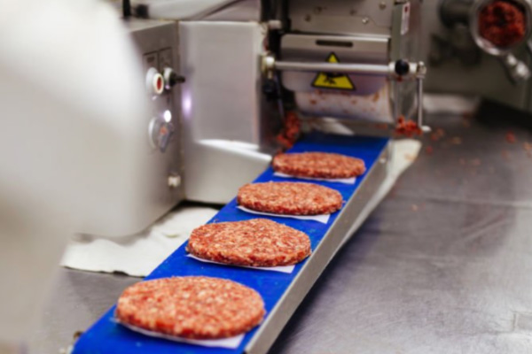 Correa de transmisión positiva utilizada para carne