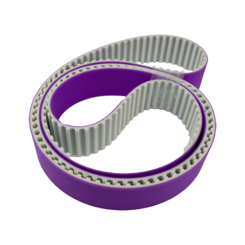 Correa de Distribución de PU Revestida de Silicona Morada