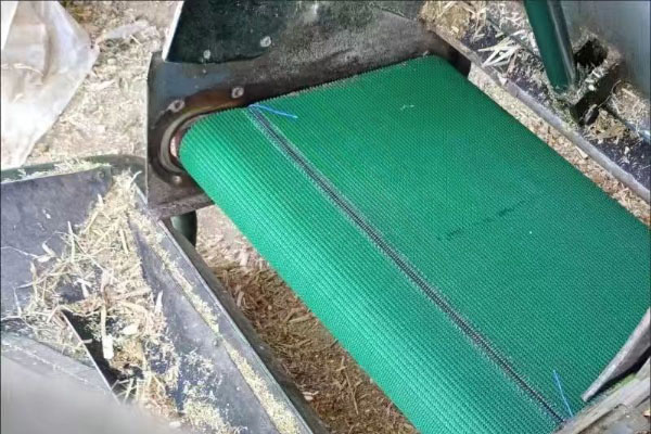 Cinta Transportadora de PVC con parte Superior Rugosa para Cosechadora de Maíz