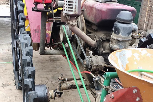 Correa Redonda de PU de Superficie Rugosa para Tractor