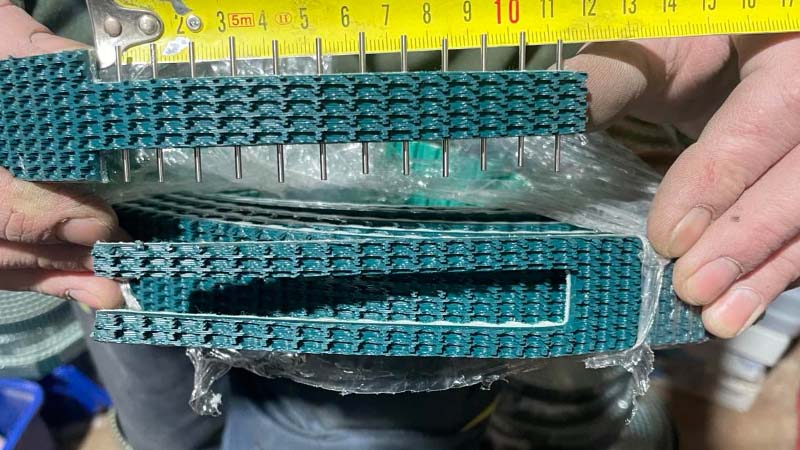 Junta de pasador de correa de distribución