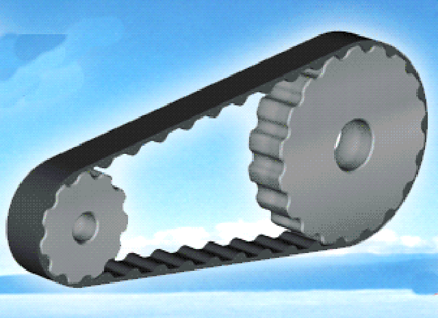 Transmisión por correa dentada